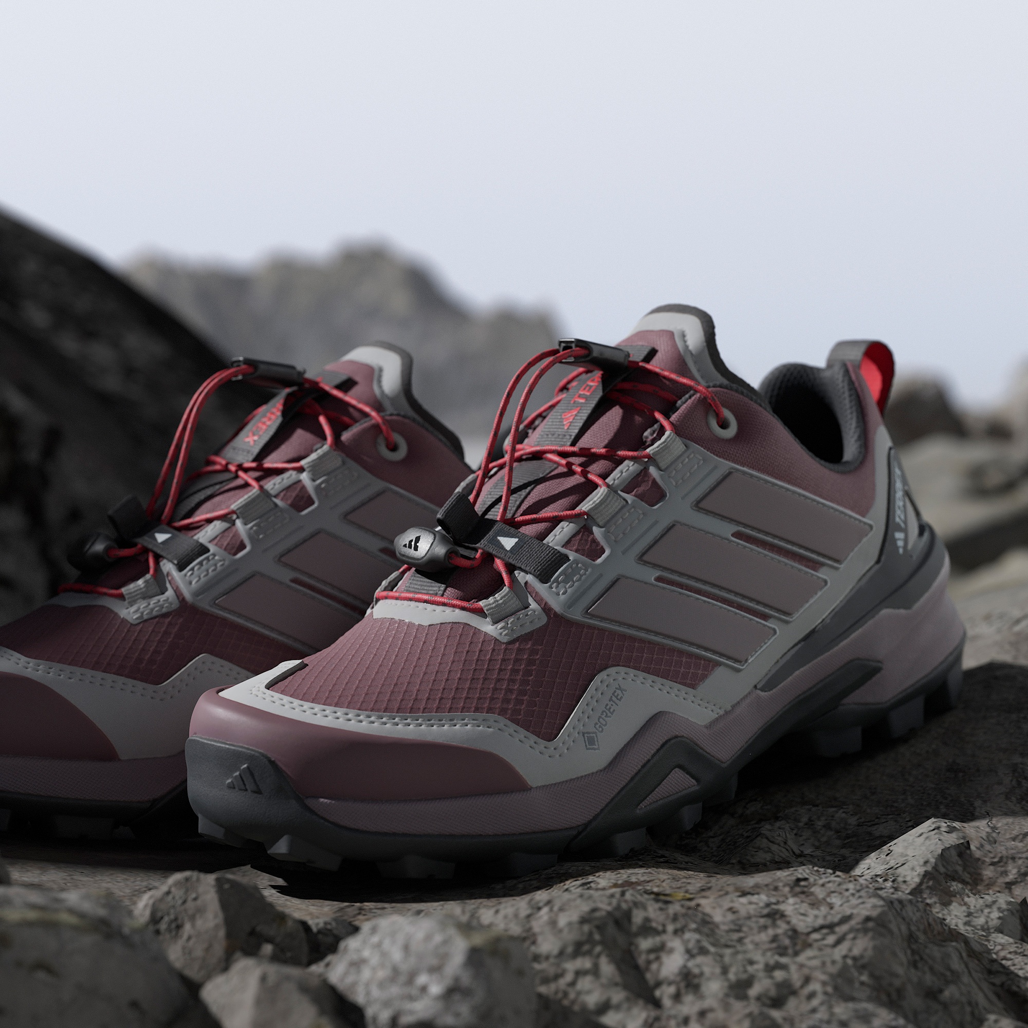 adidas Terrex Skychaser Gore-Tex Unisex Bordo Koşu Ayakkabısı