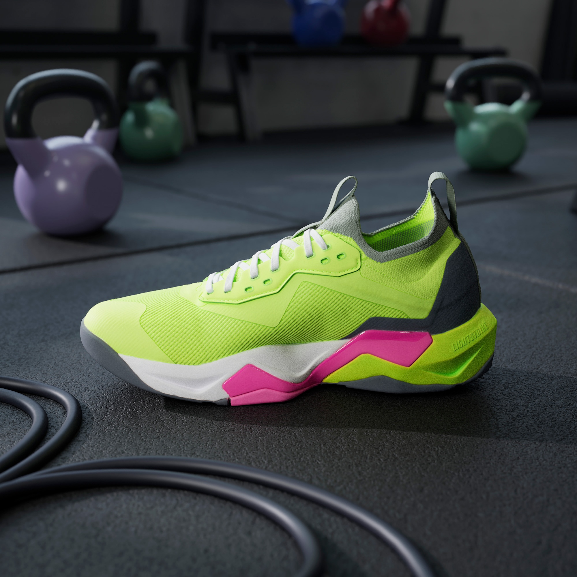 adidas Rapidmove Adv 2 Erkek Yeşil Antrenman Ayakkabısı