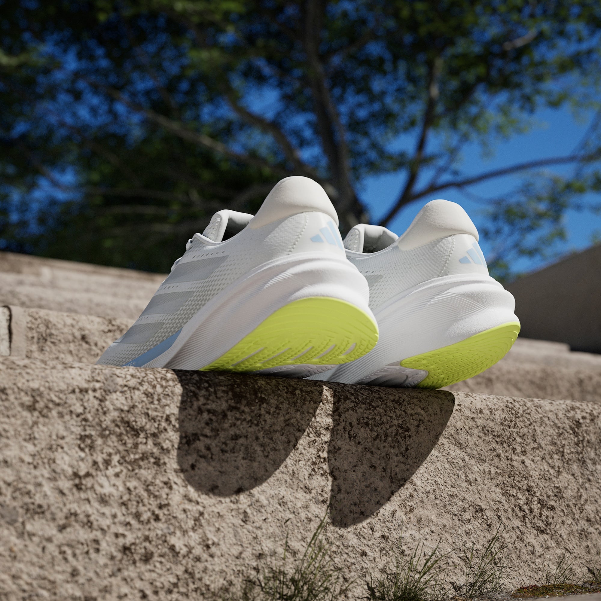 adidas Supernova Stride 2 Erkek Beyaz Koşu Ayakkabısı