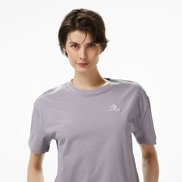  Converse Kadın Lila T-Shirt