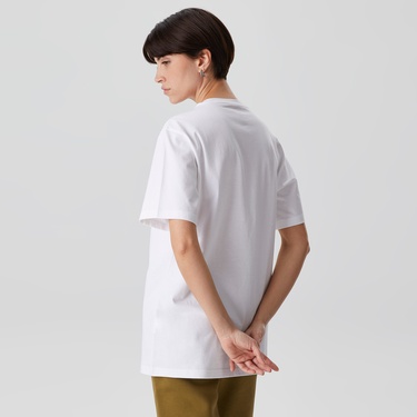  Converse Unisex Beyaz T-Shirt