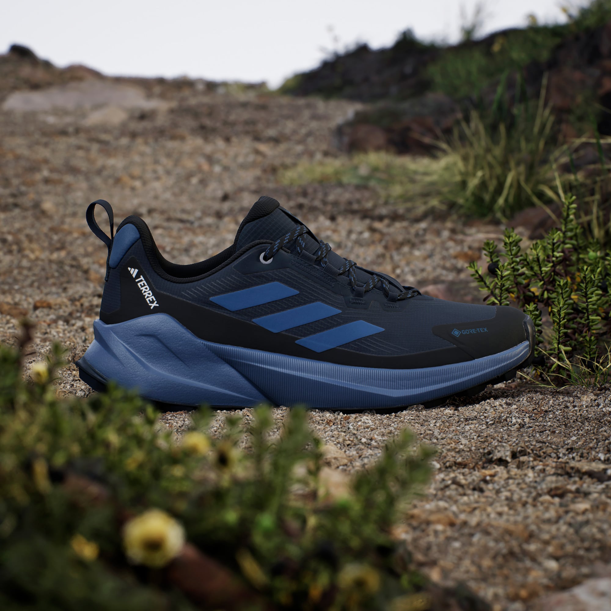 Adidas adidas Terrex Trailmaker 2 Gore-Tex Erkek Mavi Koşu Ayakkabısı Sneaker | FashFed Mavi - 10. görsel