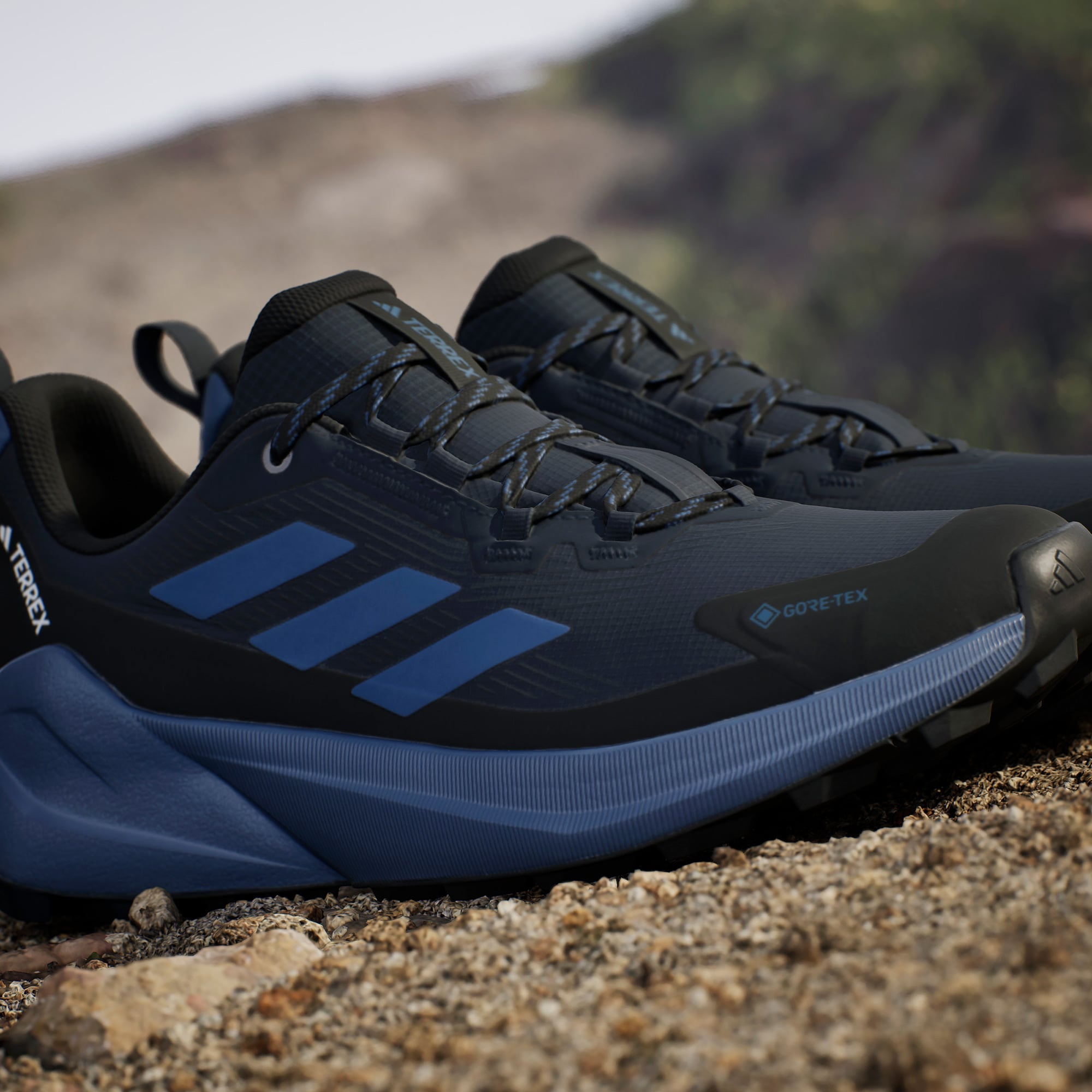 Adidas adidas Terrex Trailmaker 2 Gore-Tex Erkek Mavi Koşu Ayakkabısı Sneaker | FashFed Mavi - 16. görsel