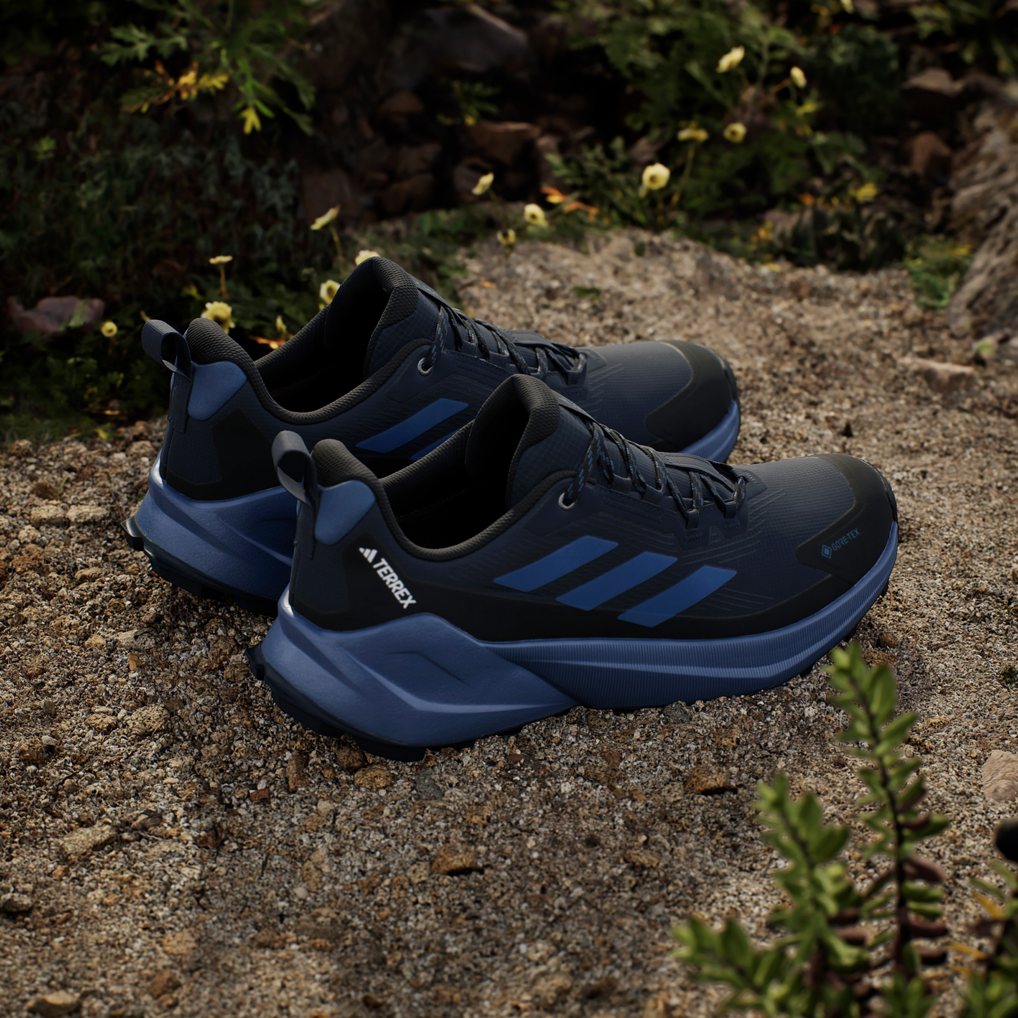 Adidas adidas Terrex Trailmaker 2 Gore-Tex Erkek Mavi Koşu Ayakkabısı Sneaker | FashFed Mavi - 13. görsel