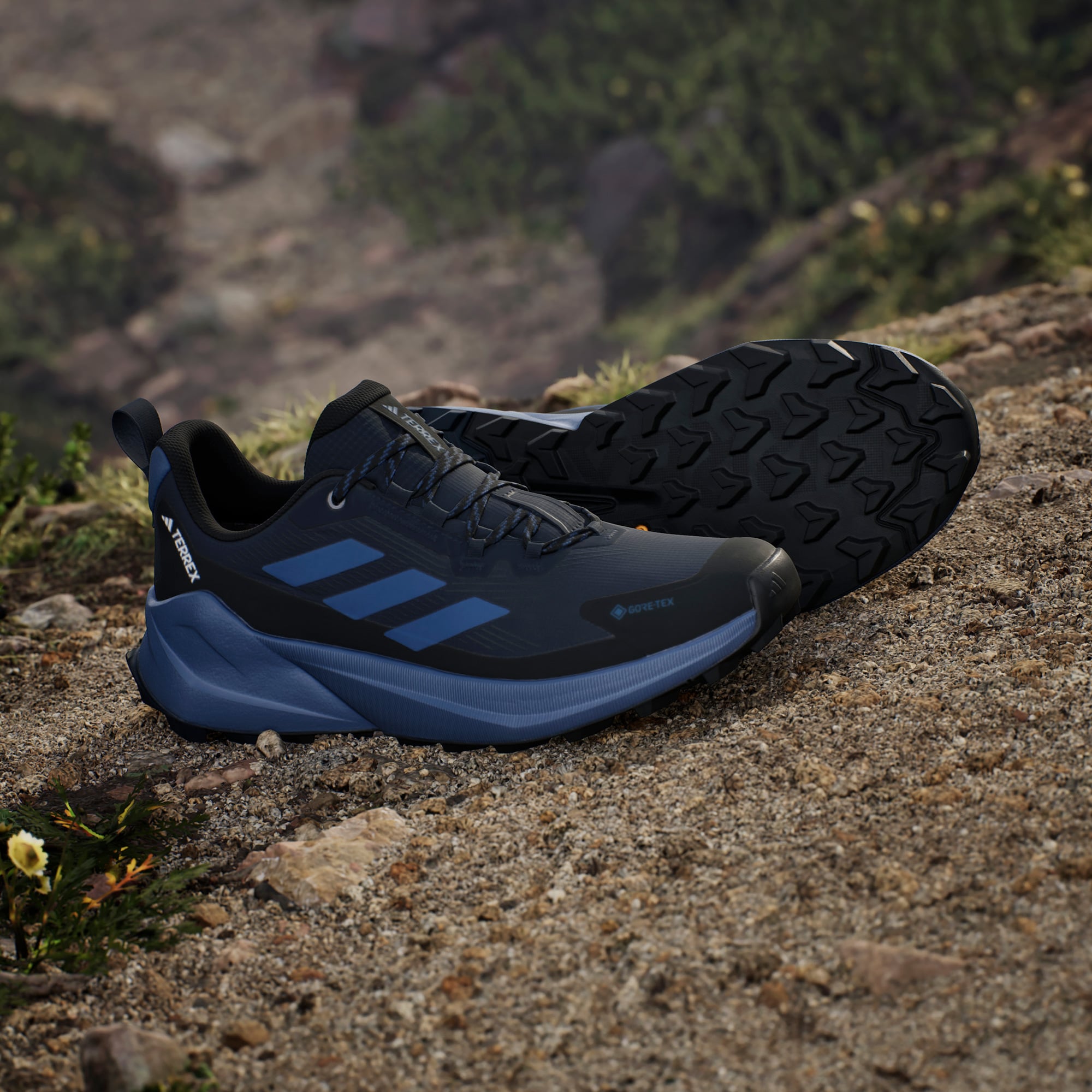 Adidas adidas Terrex Trailmaker 2 Gore-Tex Erkek Mavi Koşu Ayakkabısı Sneaker | FashFed Mavi - 15. görsel