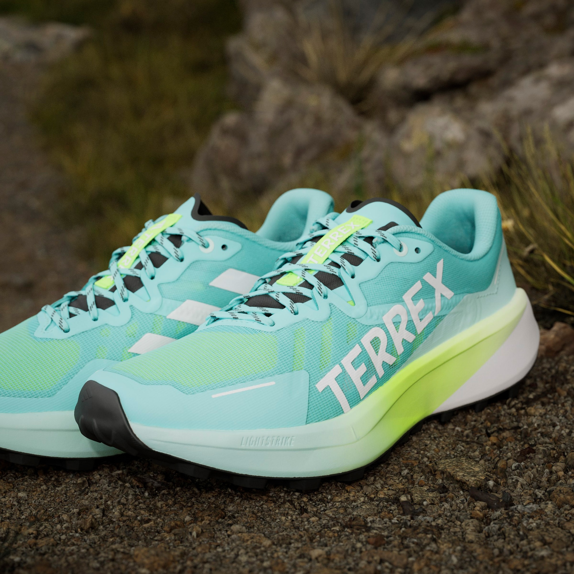 adidas Terrex Agravic 3 Erkek Mavi Koşu Ayakkabısı