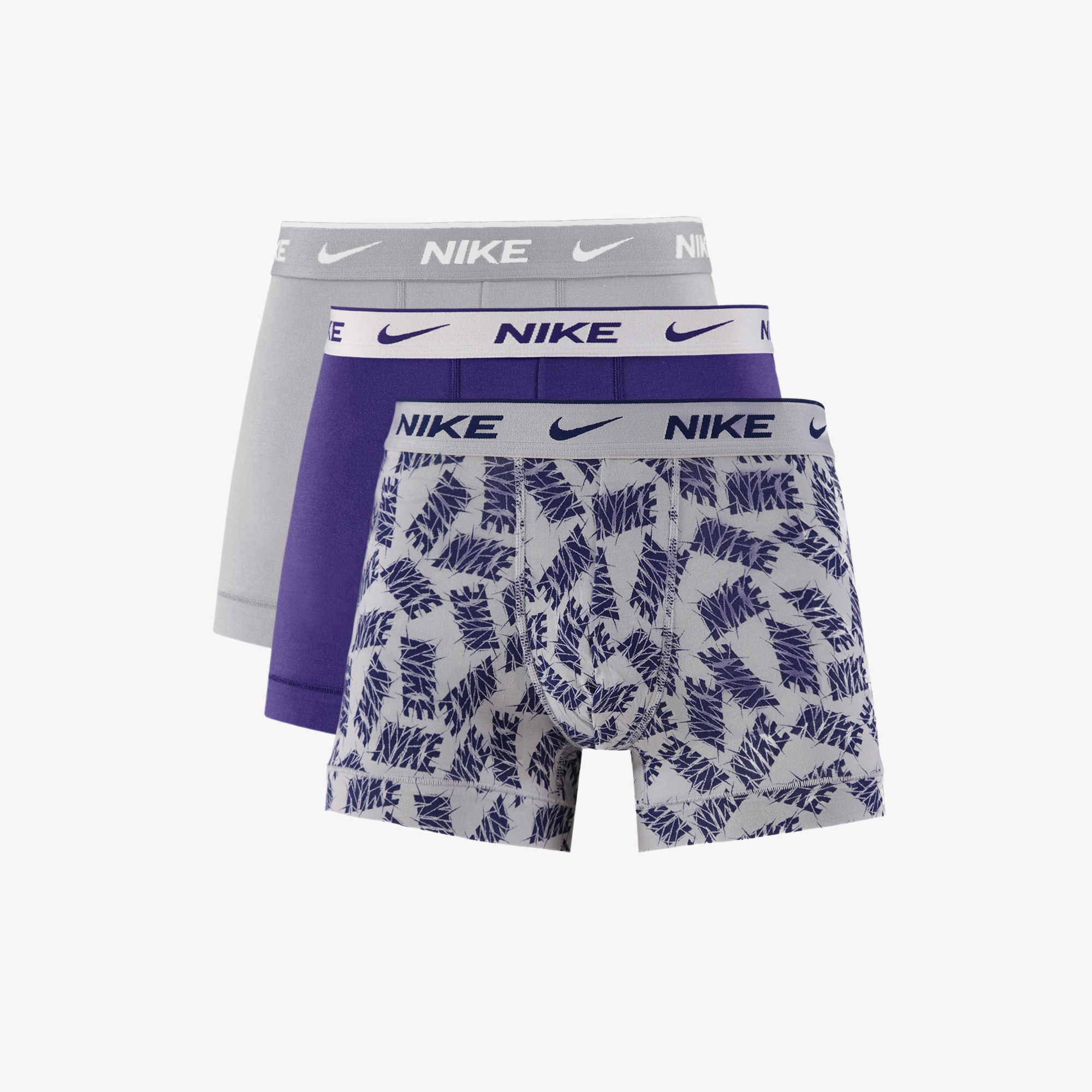 Nike 3' lü Erkek Renkli Boxer