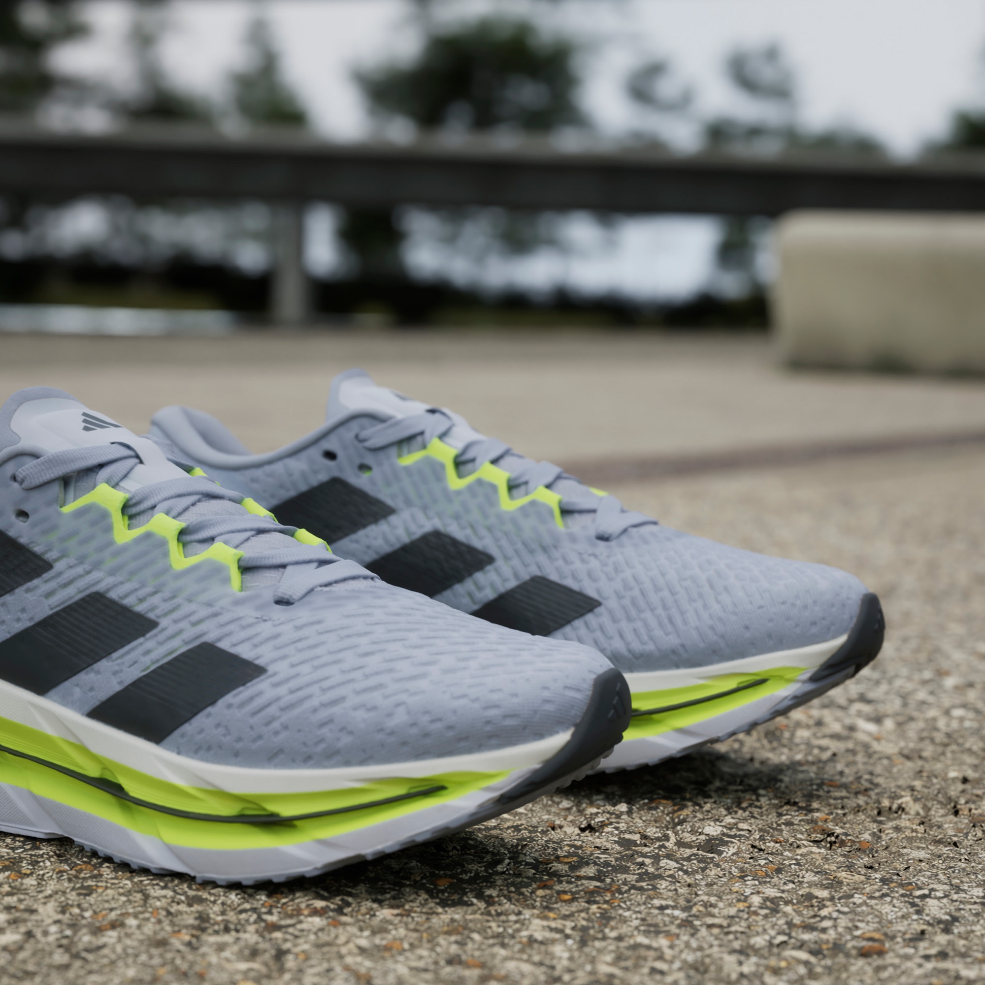 adidas Adistar Byd Erkek Gri Koşu Ayakkabısı