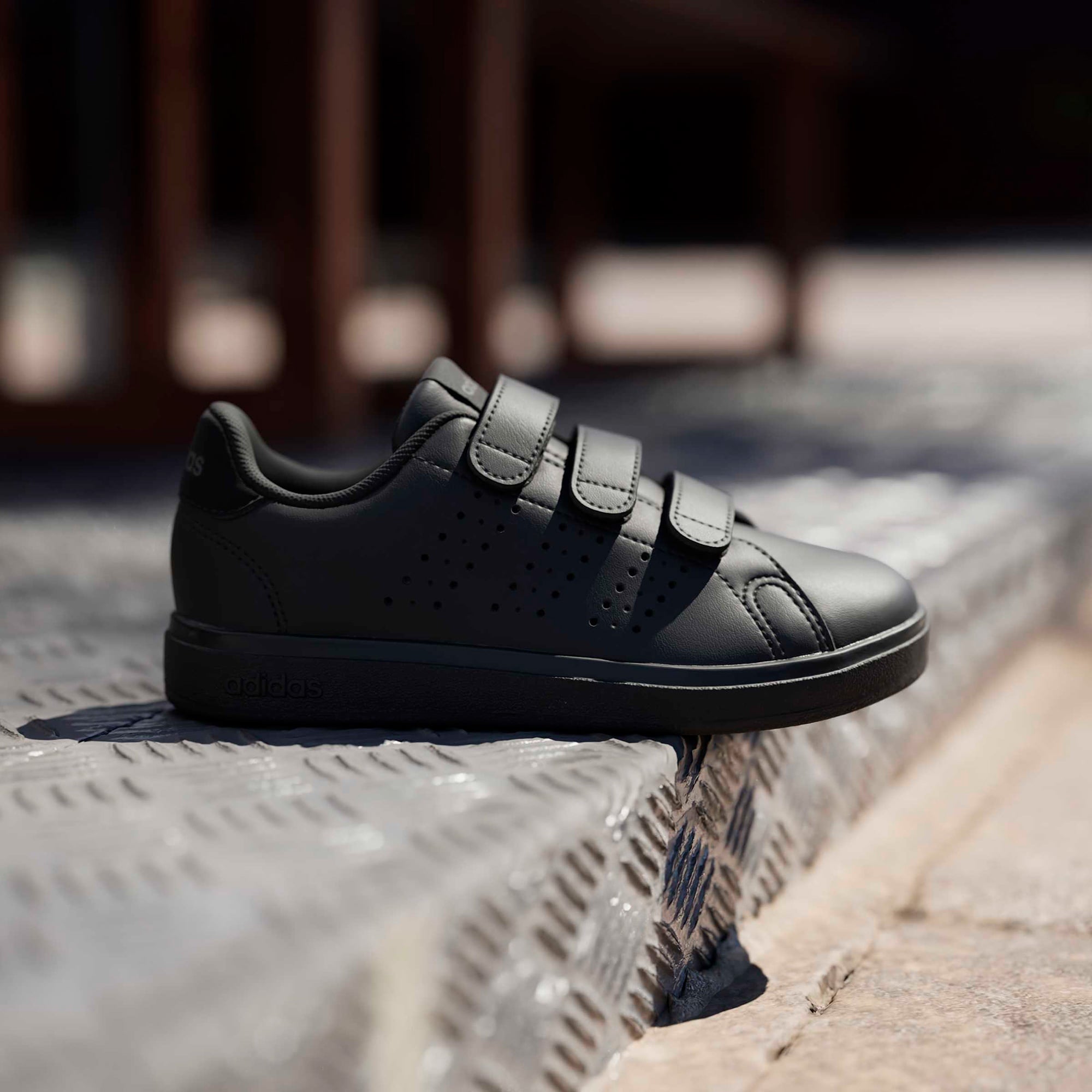 adidas Advantage Base 2.0 Çocuk Siyah Spor Ayakkabı