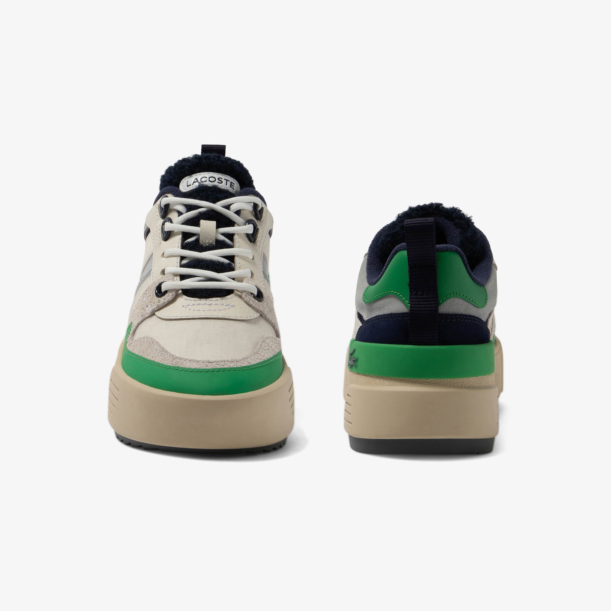 Lacoste Lacoste L002 Winter Kadın Bej Sneaker | FashFed Bej - 6. görsel
