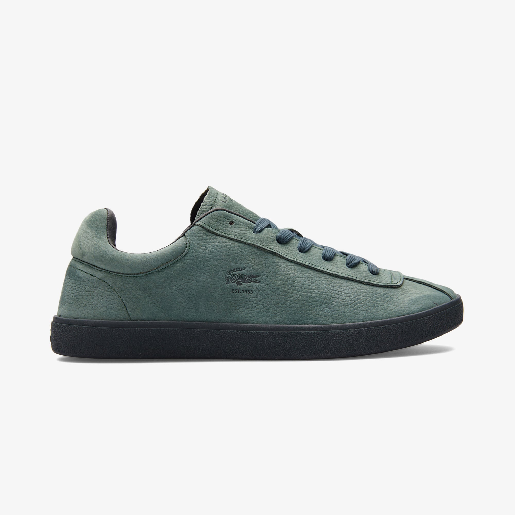  Lacoste Baseshot Erkek Koyu Yeşil Sneaker