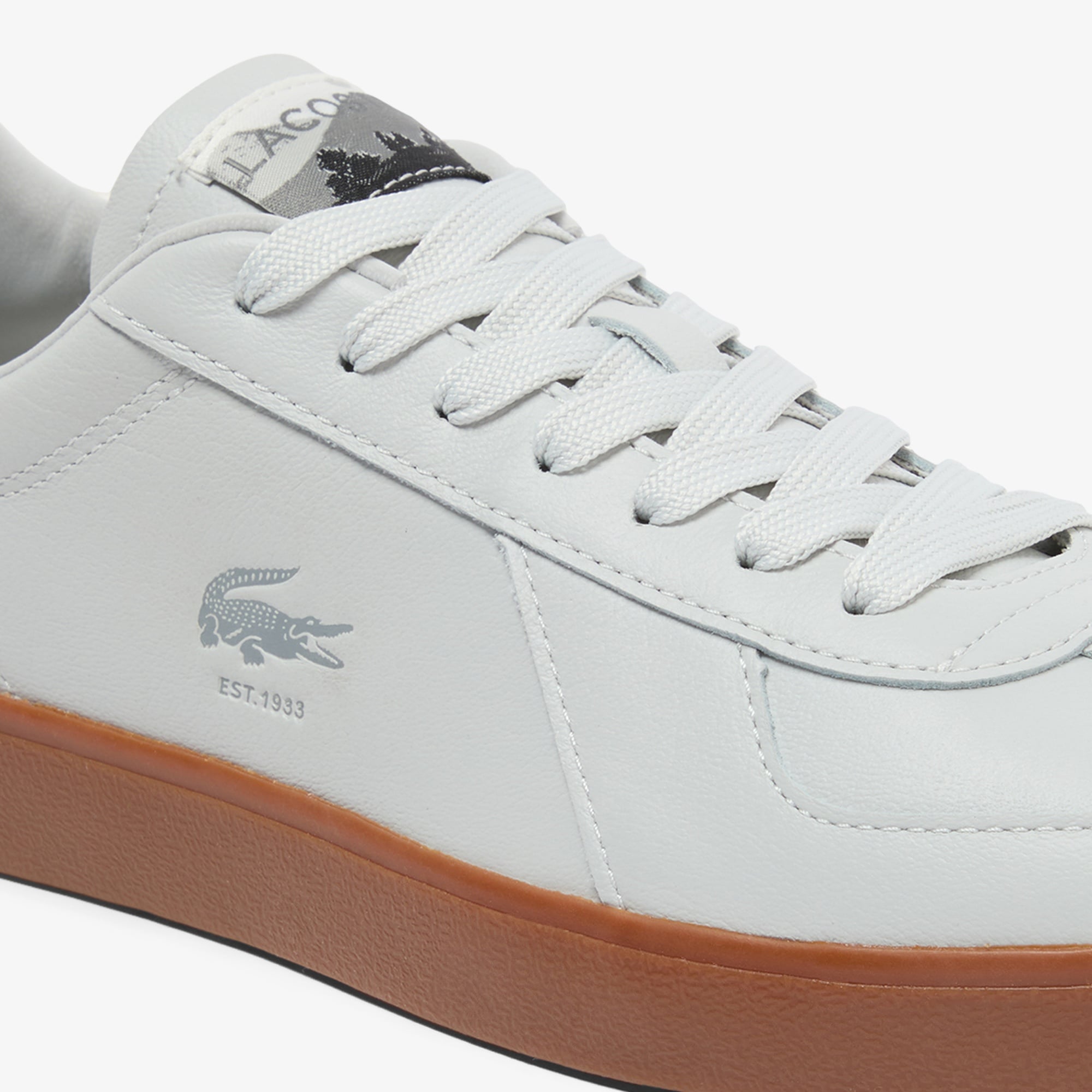 Lacoste Baseshot Pro Erkek Gri Sneaker