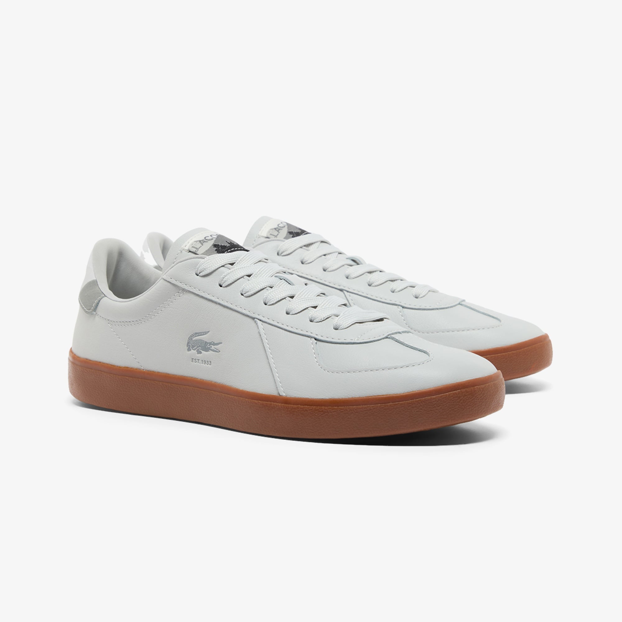 Lacoste Baseshot Pro Erkek Gri Sneaker