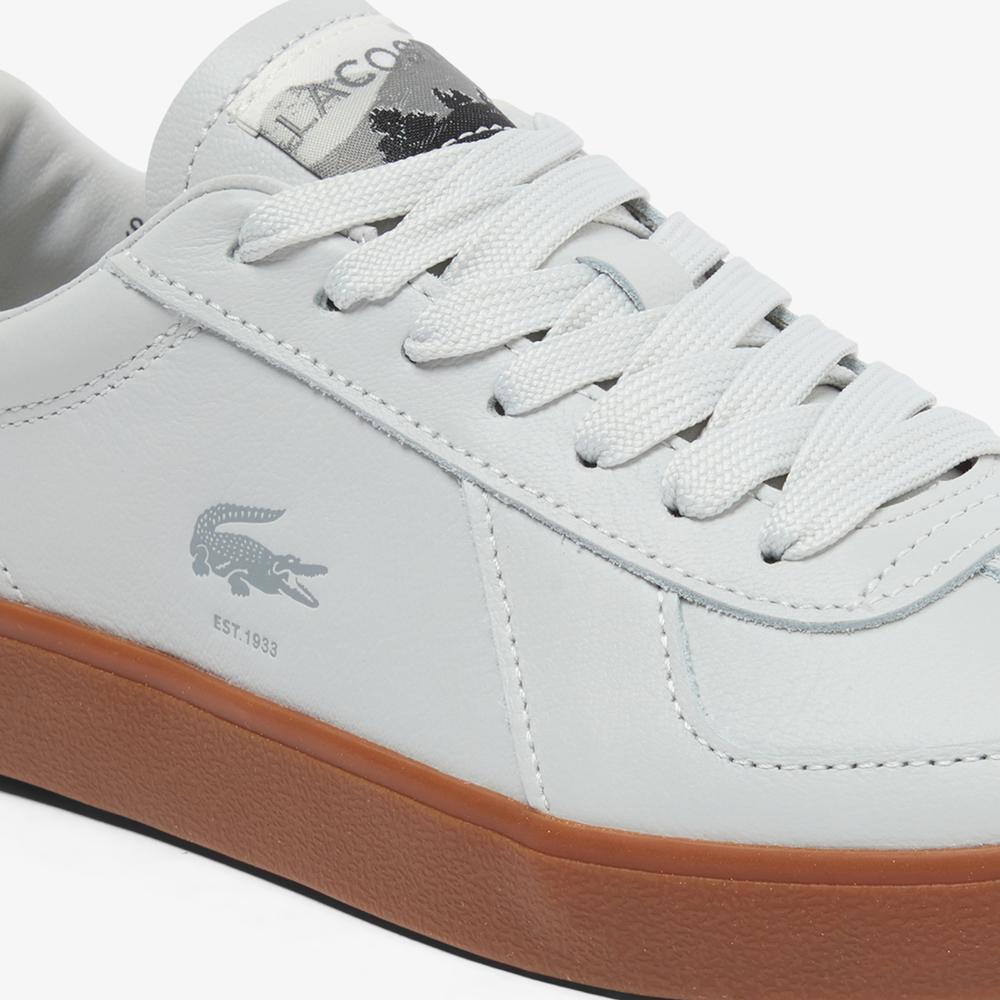 Lacoste Lacoste Baseshot Pro Kadın Gri Sneaker FashFed'de! Gri - 7. görsel