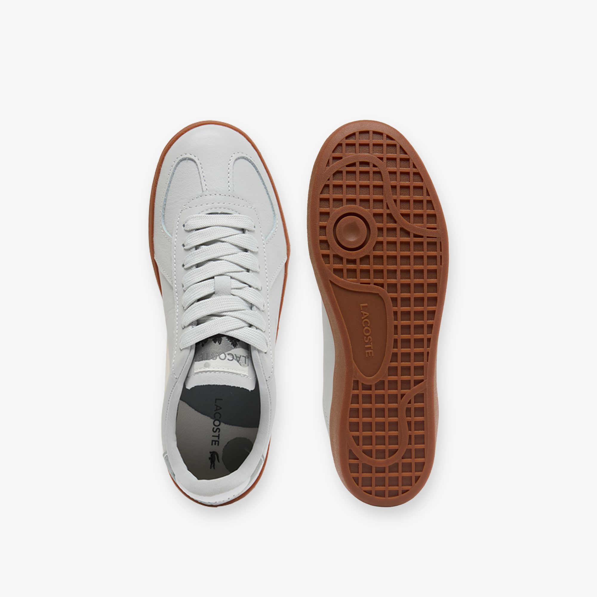 Lacoste Lacoste Baseshot Pro Kadın Gri Sneaker FashFed'de! Gri - 5. görsel