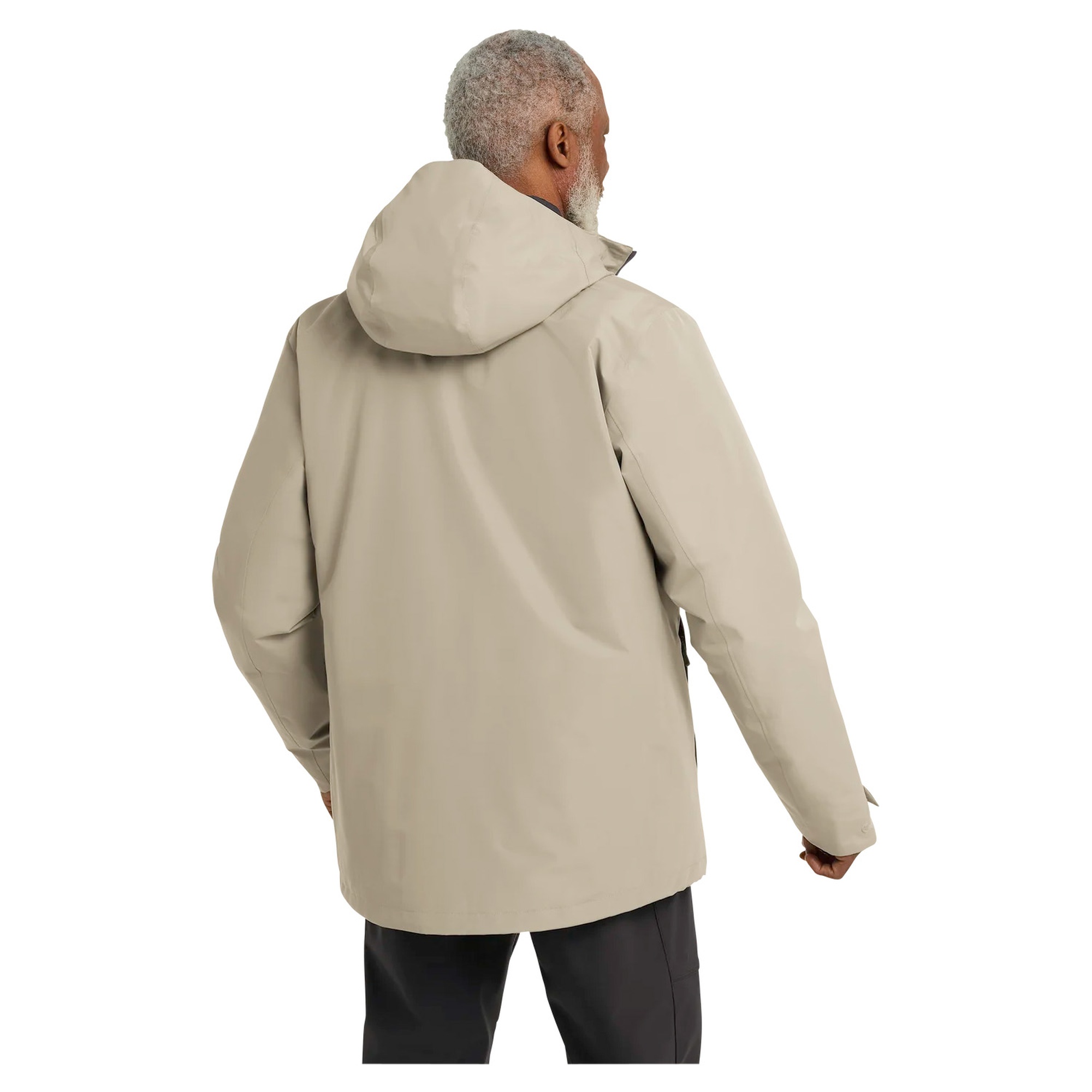 Jack Wolfskin Icecape 3in1 Down Rds Erkek Bej Outdoor Ceketi