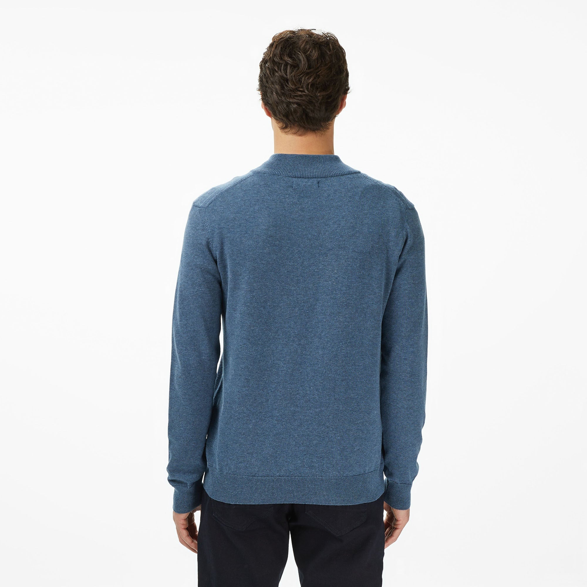 Nautica Erkek Mavi Classic Fit Kazak