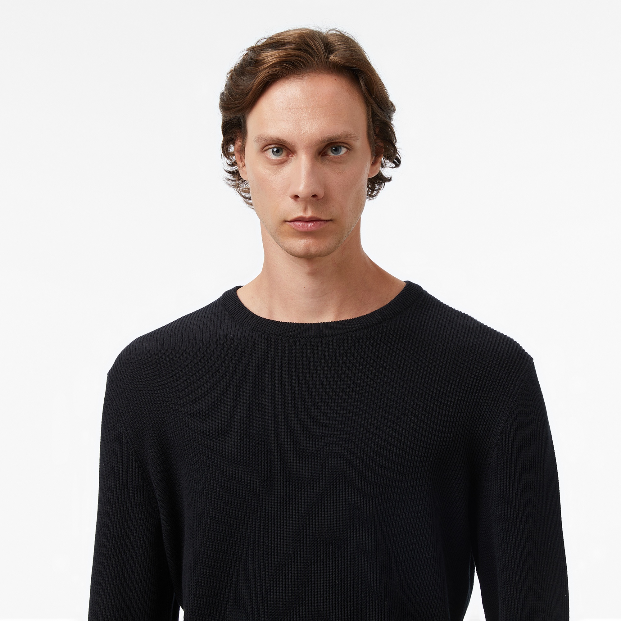 Nautica Erkek Siyah Classic Fit Kazak