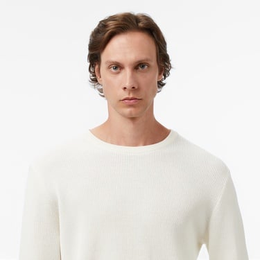  Nautica Erkek Krem Classic Fit Kazak