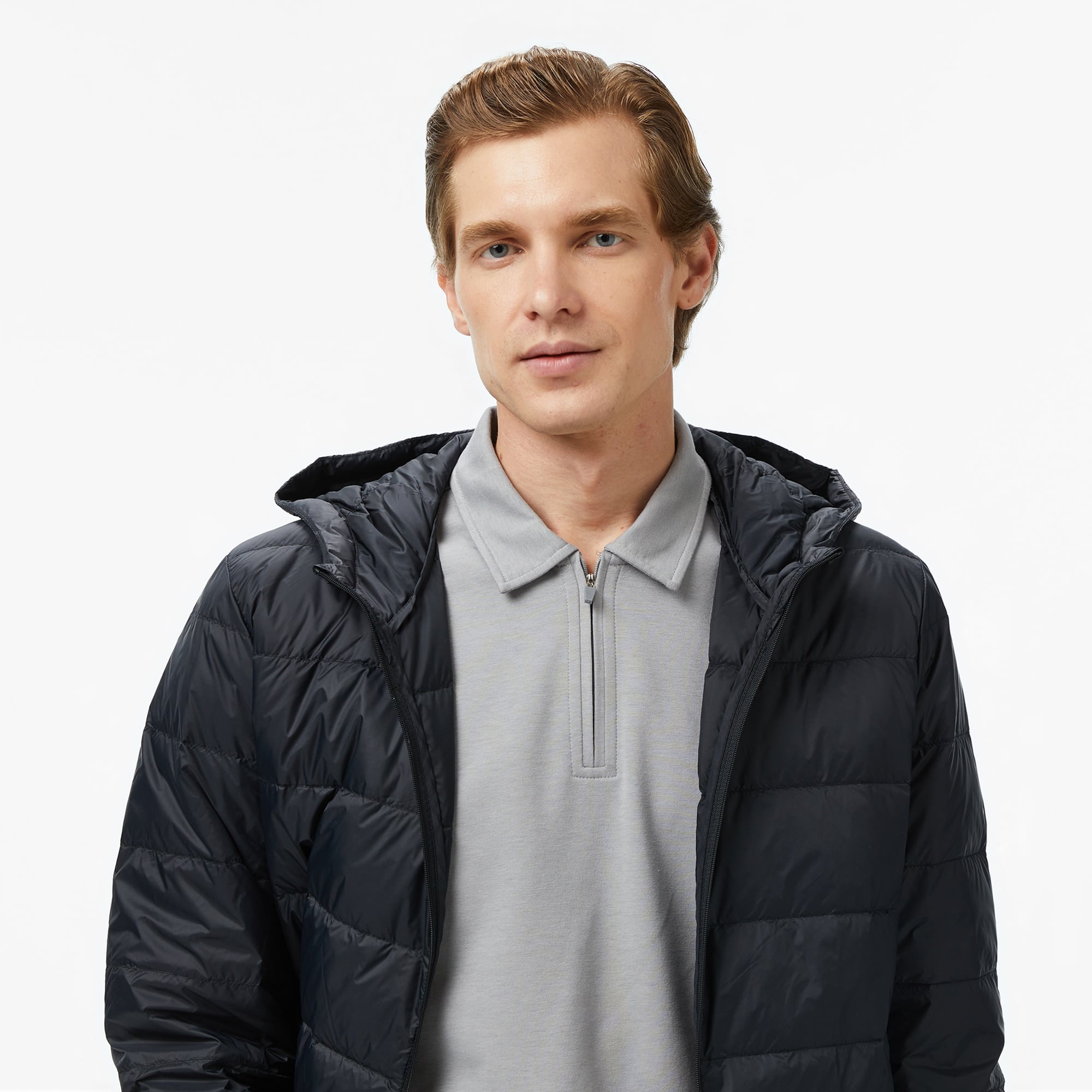 Nautica Erkek Siyah Regular Fit Mont