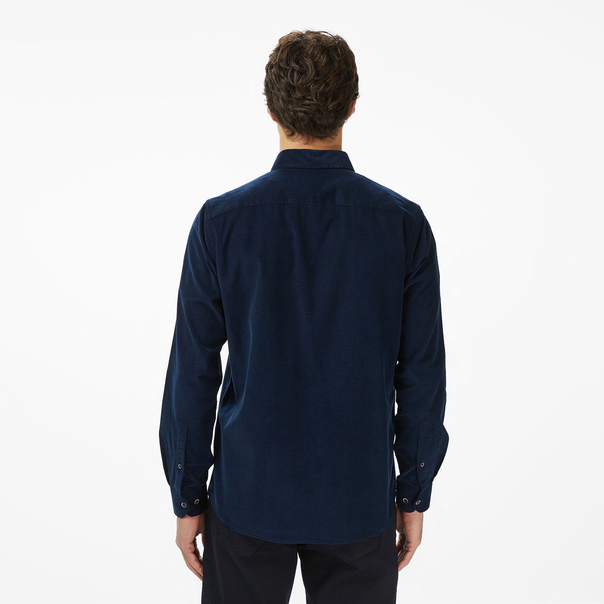 Nautica Erkek Lacivert Classic Fit Gömlek