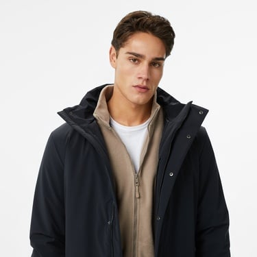  Nautica Erkek Siyah Regular Fit Mont