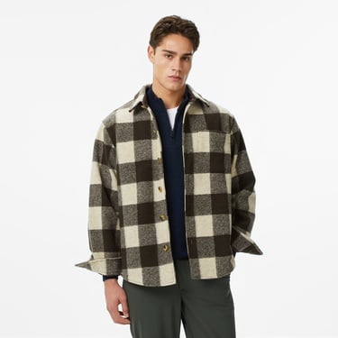  Nautica Erkek Kahverengi Classic Fit Gömlek