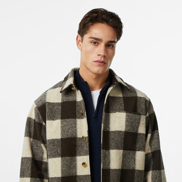  Nautica Erkek Kahverengi Classic Fit Gömlek