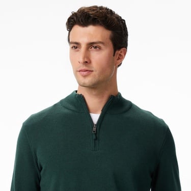  Nautica Erkek Yeşil Classic Fit Kazak