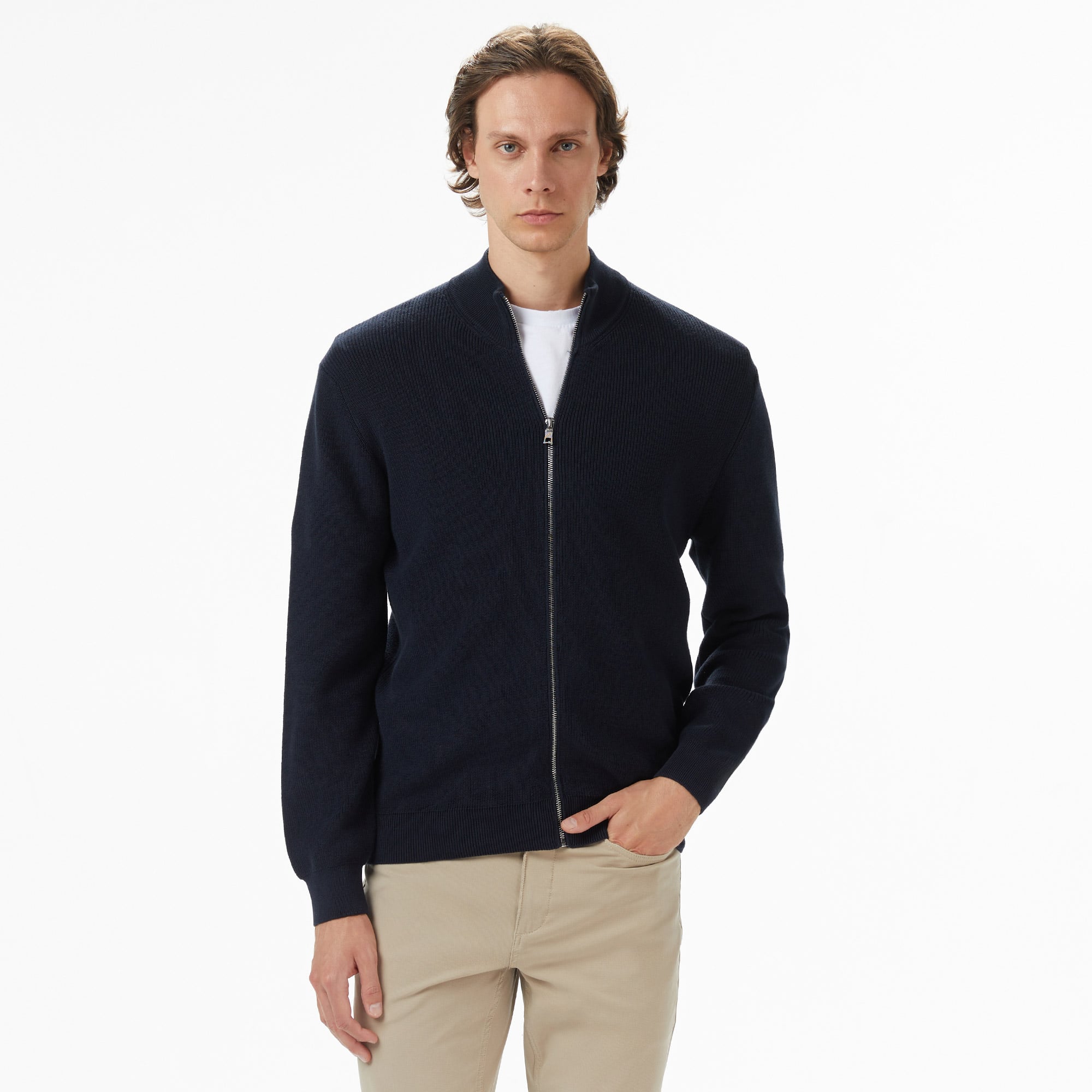  Nautica Erkek Lacivert Classic Fit Hırka