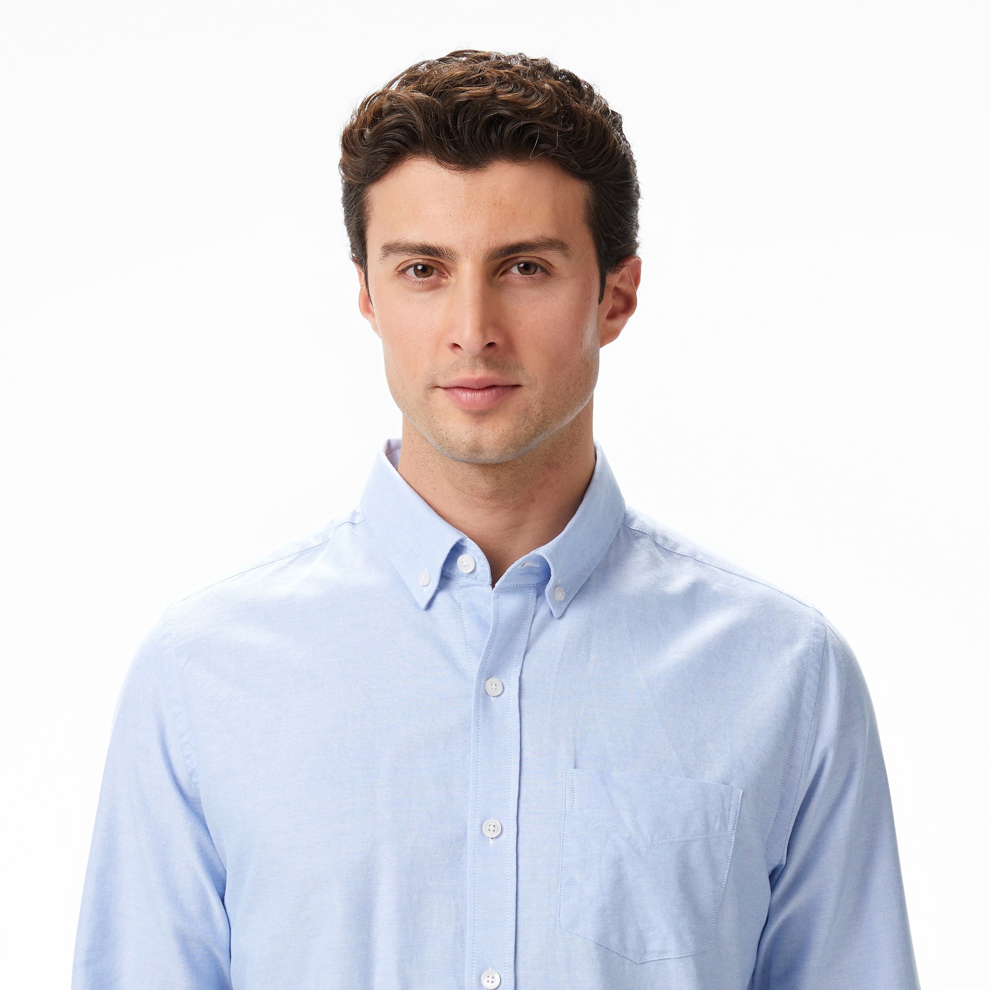 Nautica Erkek Mavi Classic Fit Gömlek