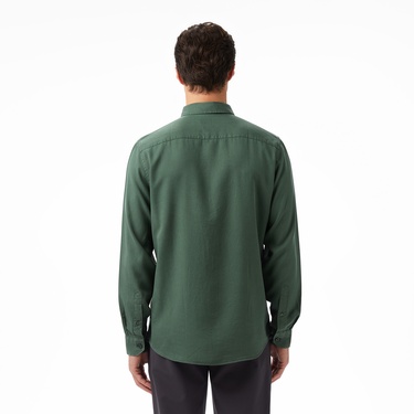  Nautica Erkek Yeşil Classic Fit Gömlek