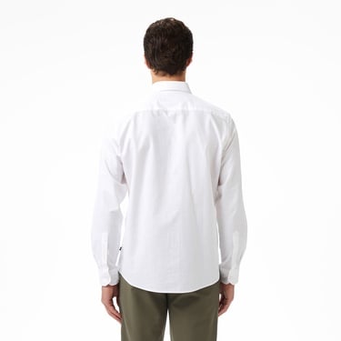  Nautica Erkek Beyaz Classic Fit Gömlek