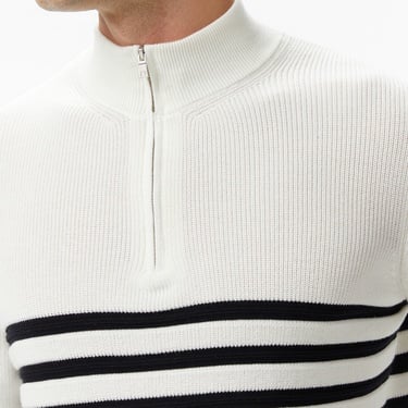  Nautica Erkek Krem Classic Fit Kazak