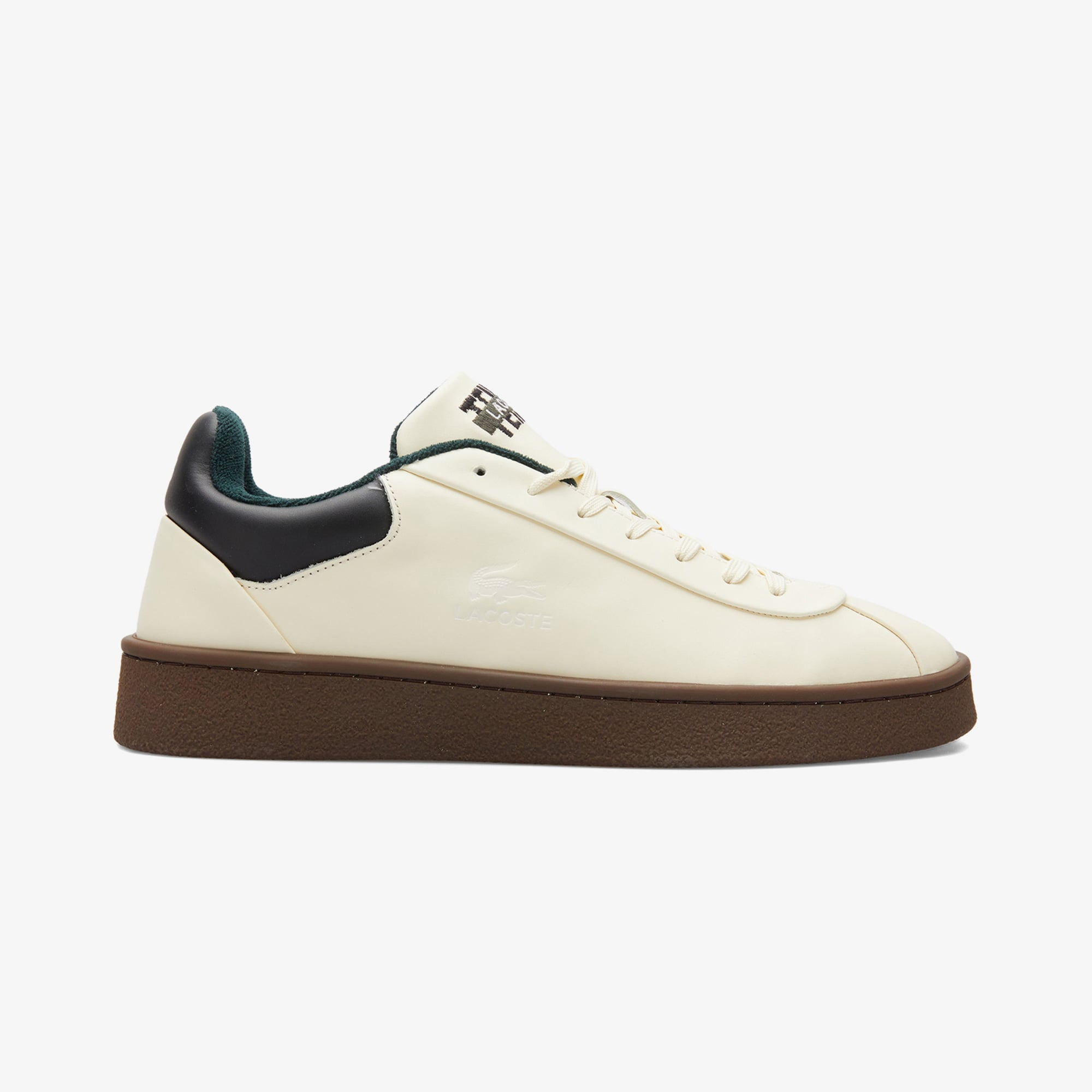  Lacoste Baseshot Premium Erkek Açık Kahverengi Sneaker