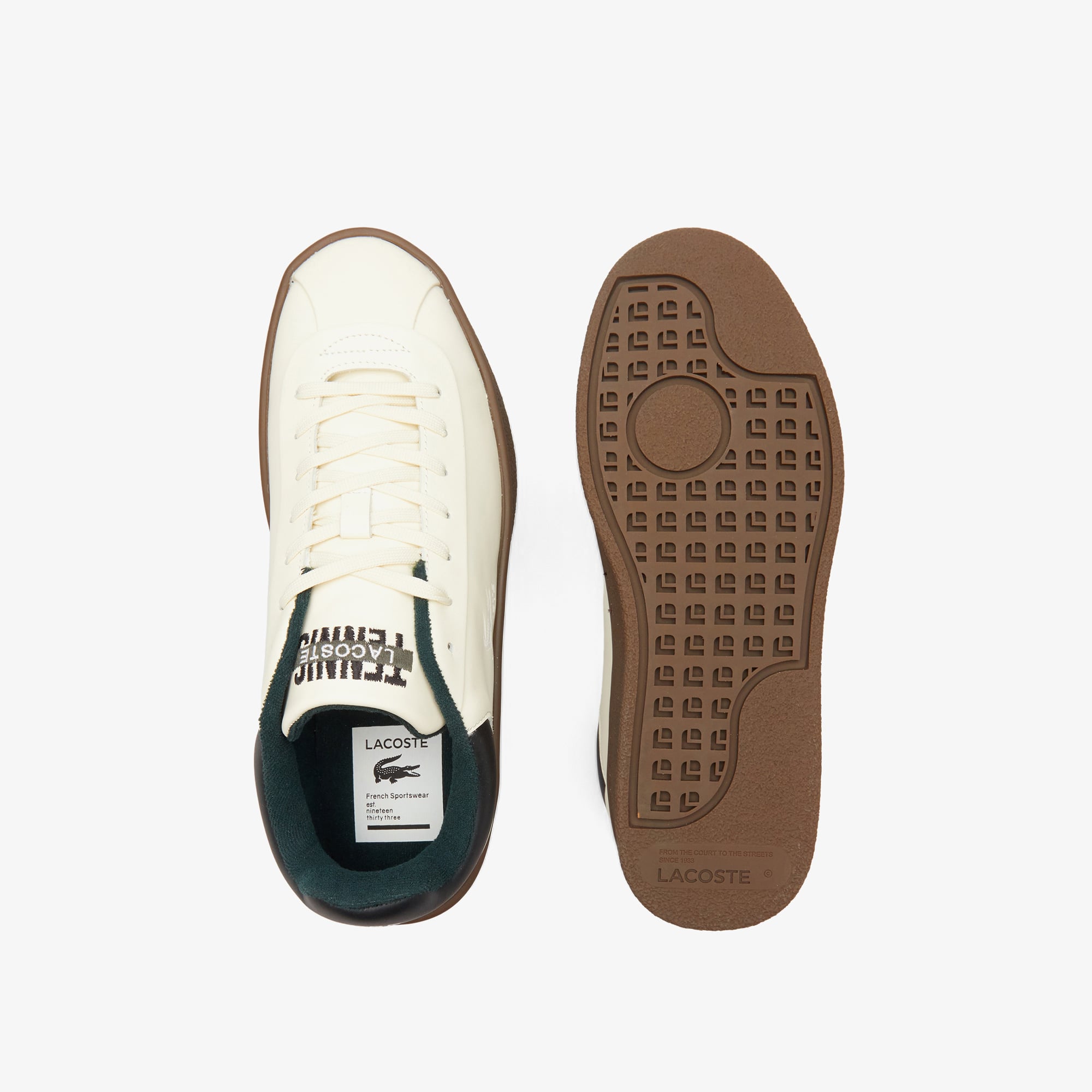Lacoste Lacoste Aıl Baseshot Premium Erkek Açık Kahverengi Sneaker | FashFed Aıl - 5. görsel