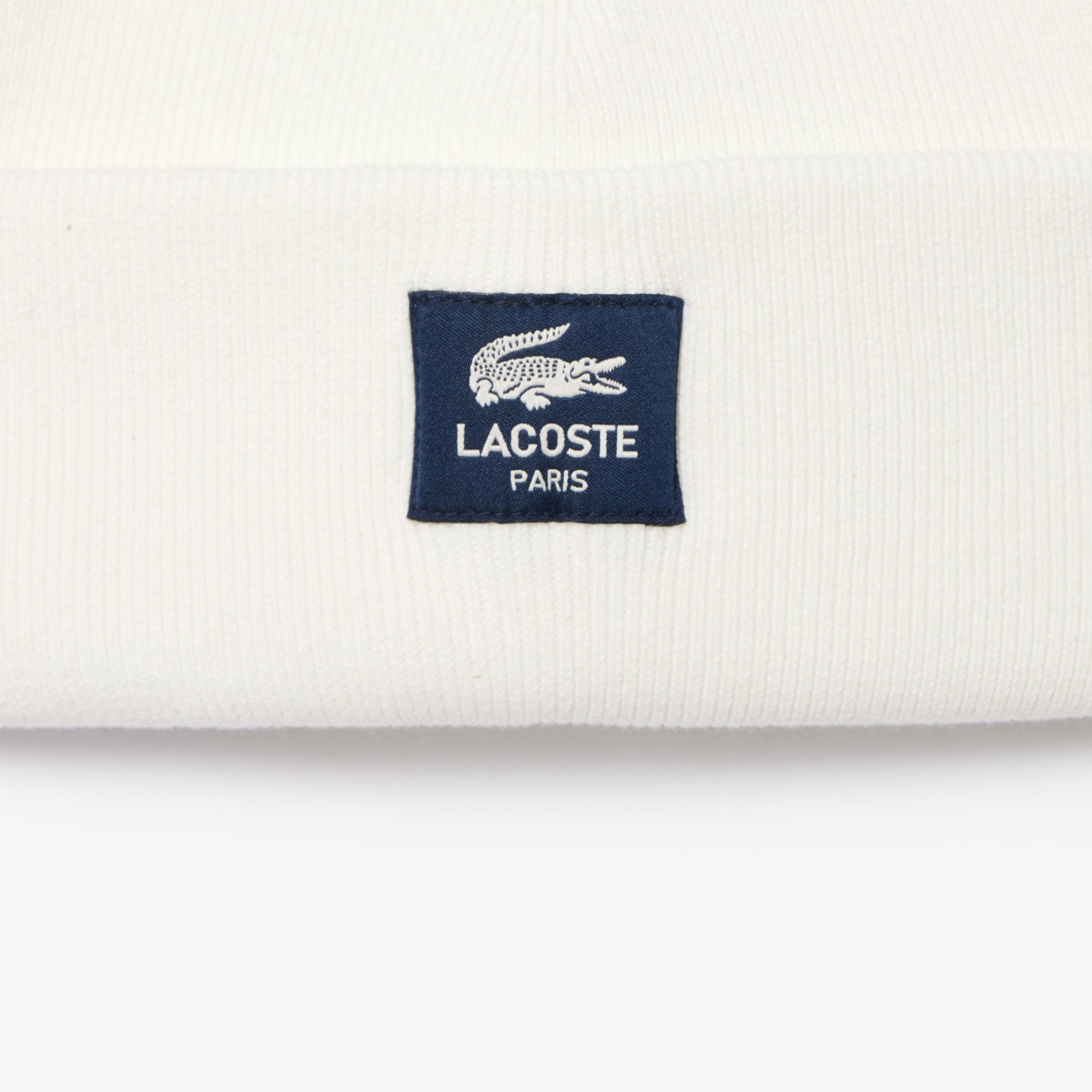 Lacoste Unisex Beyaz Bere
