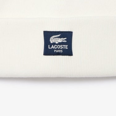  Lacoste Unisex Beyaz Bere