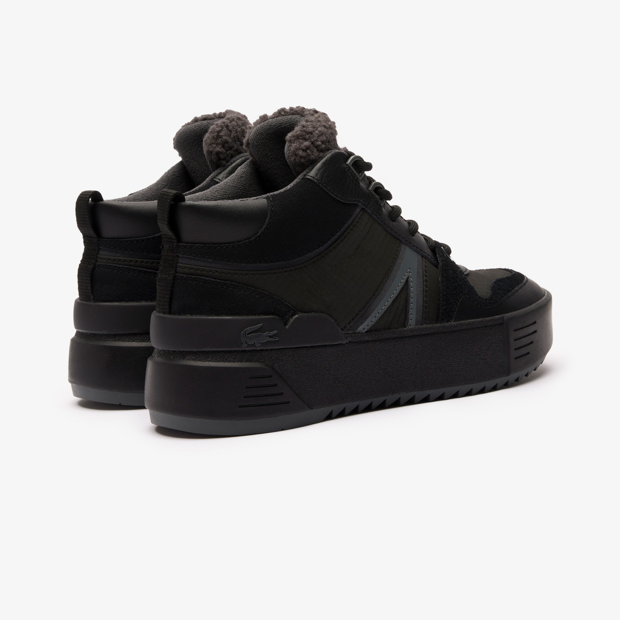 Lacoste L002 Winter Mid Kadın Siyah Bot