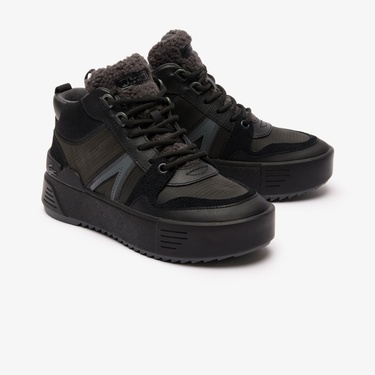  Lacoste L002 Winter Mid Kadın Siyah Bot