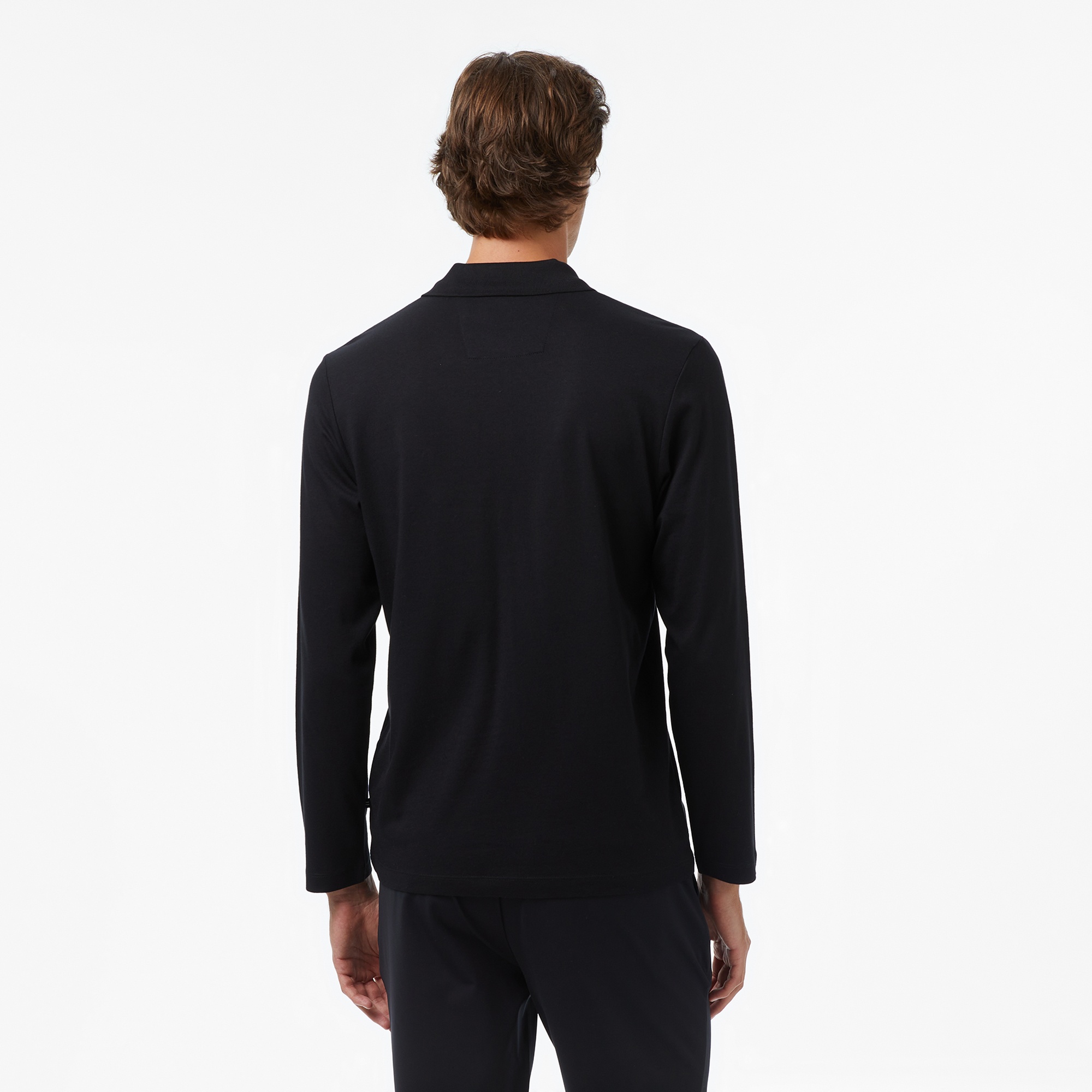 Nautica Erkek Siyah Classic Fit Polo Yaka T-Shirt