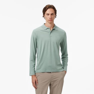  Nautica Erkek Yeşil Classic Fit Polo Yaka T-Shirt