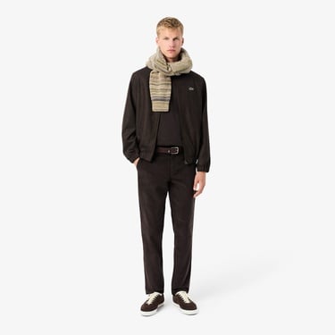  Lacoste Erkek Classic Fit Bisiklet Yaka Kahverengi T-Shirt