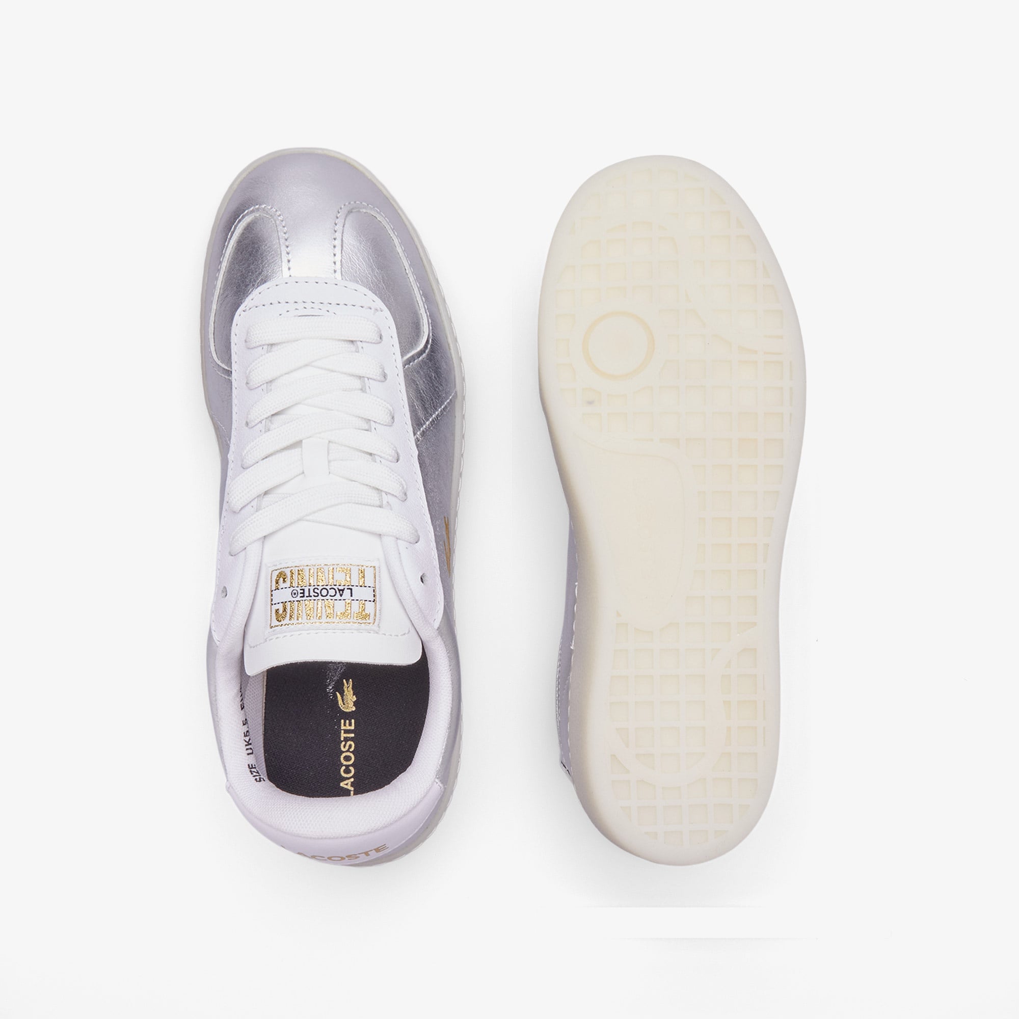 Lacoste Baseshot Pro Kadın Gri Sneaker