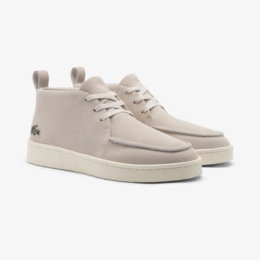  Lacoste Baseshot Chukka Erkek Krem Bot