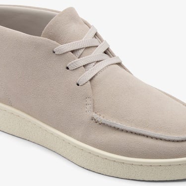  Lacoste Baseshot Chukka Erkek Krem Bot