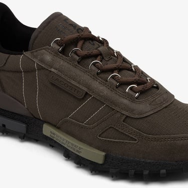  Lacoste Elite Active Winter Erkek Koyu Kahverengi Sneaker