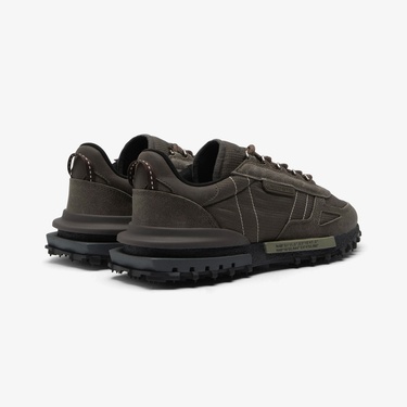  Lacoste Elite Active Winter Erkek Koyu Kahverengi Sneaker