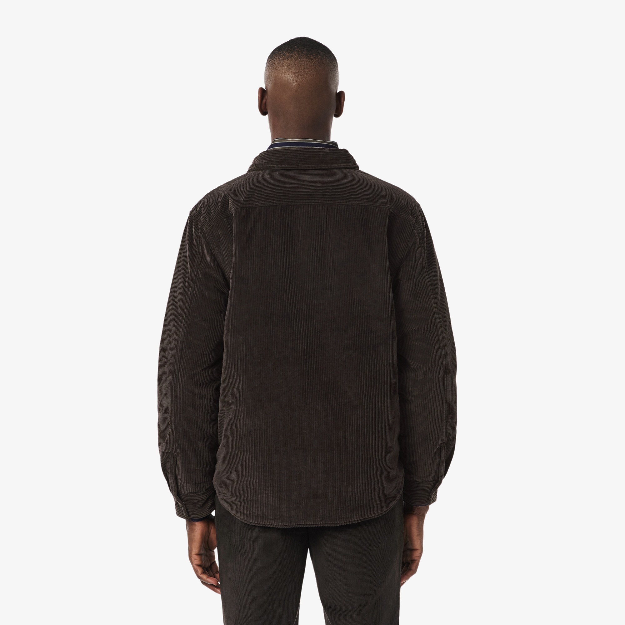 Lacoste Erkek Relaxed Fit Kahverengi Dış Gömlek