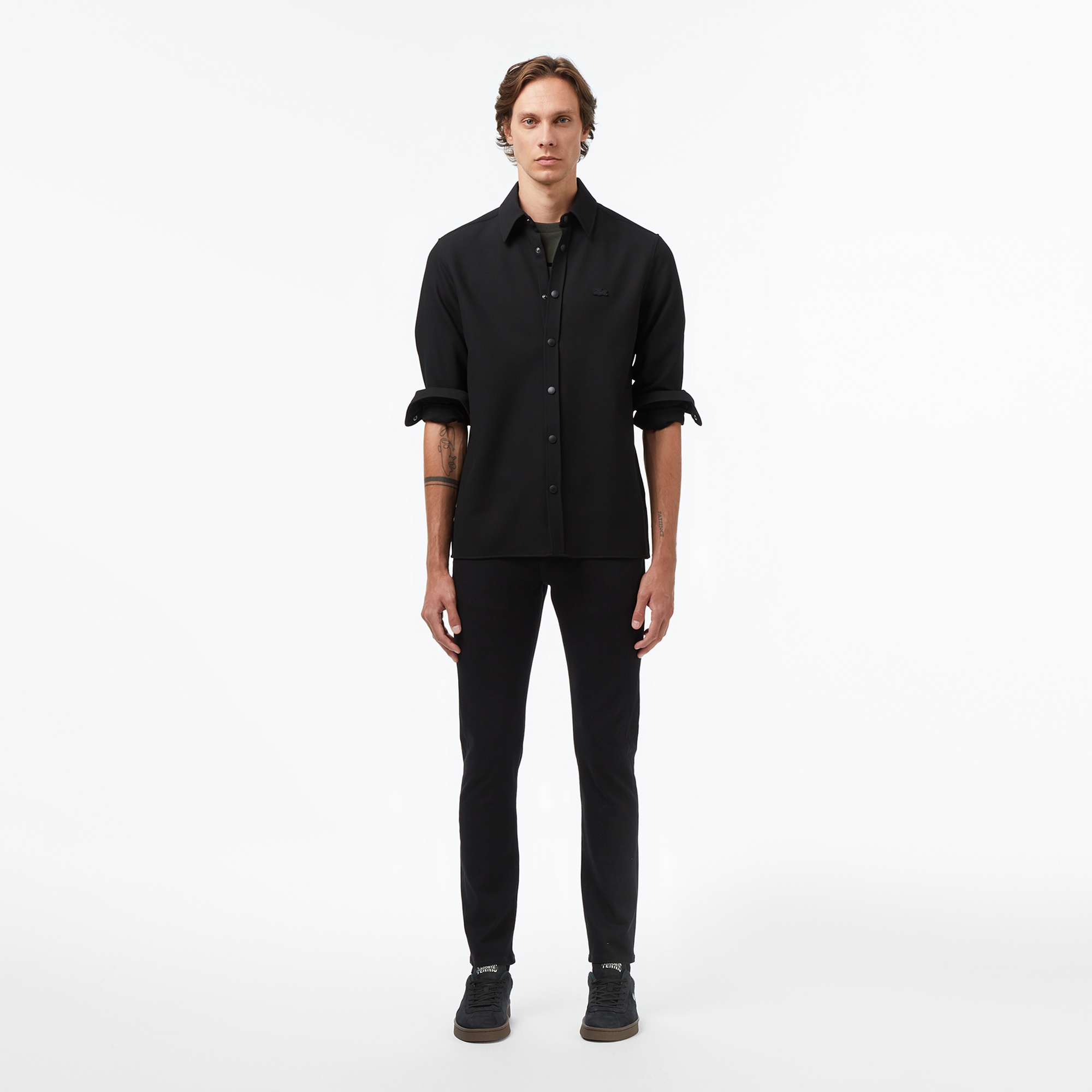 Lacoste Erkek Regular Fit Siyah Gömlek